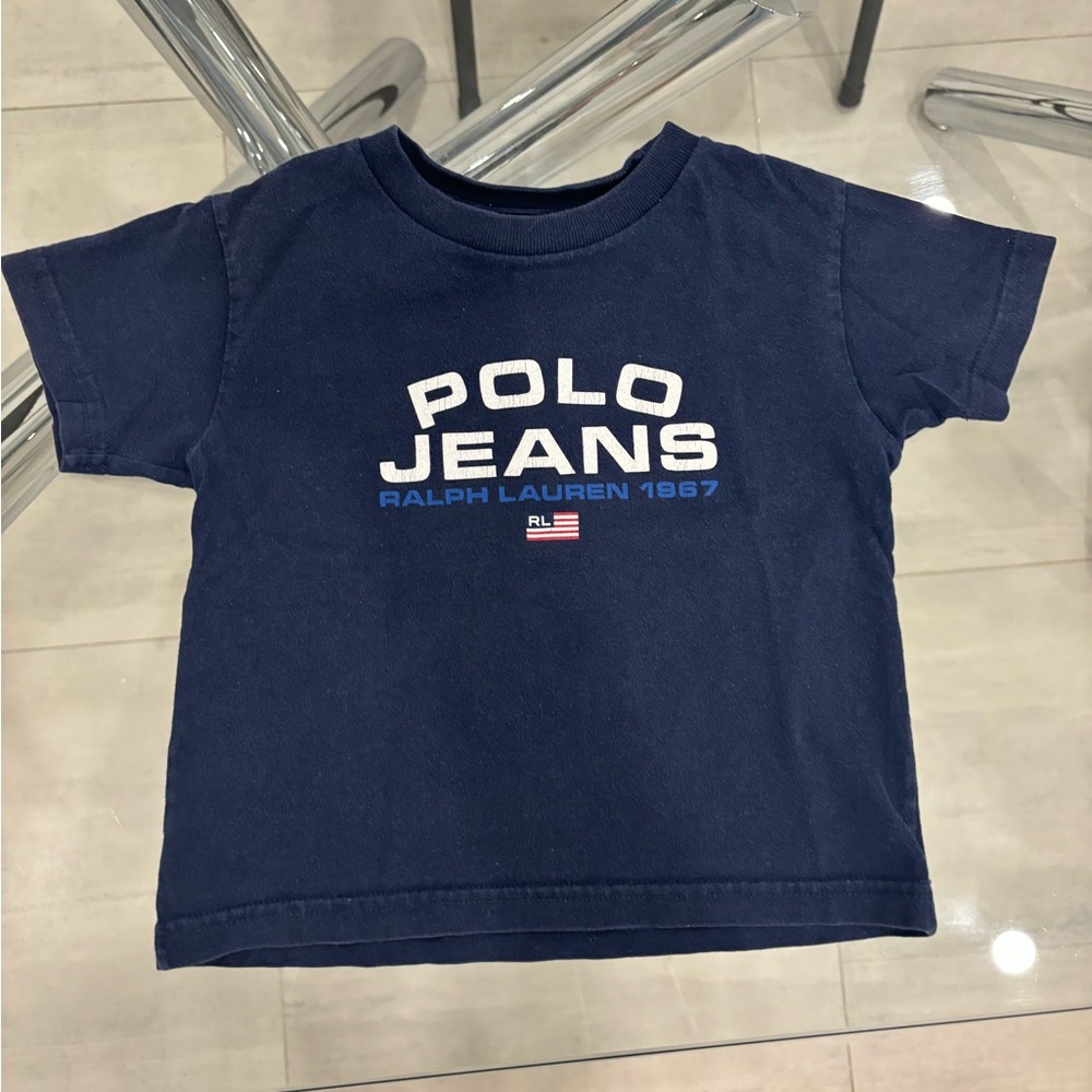 Ralph Lauren Kids Polo Jeans Navy Tee